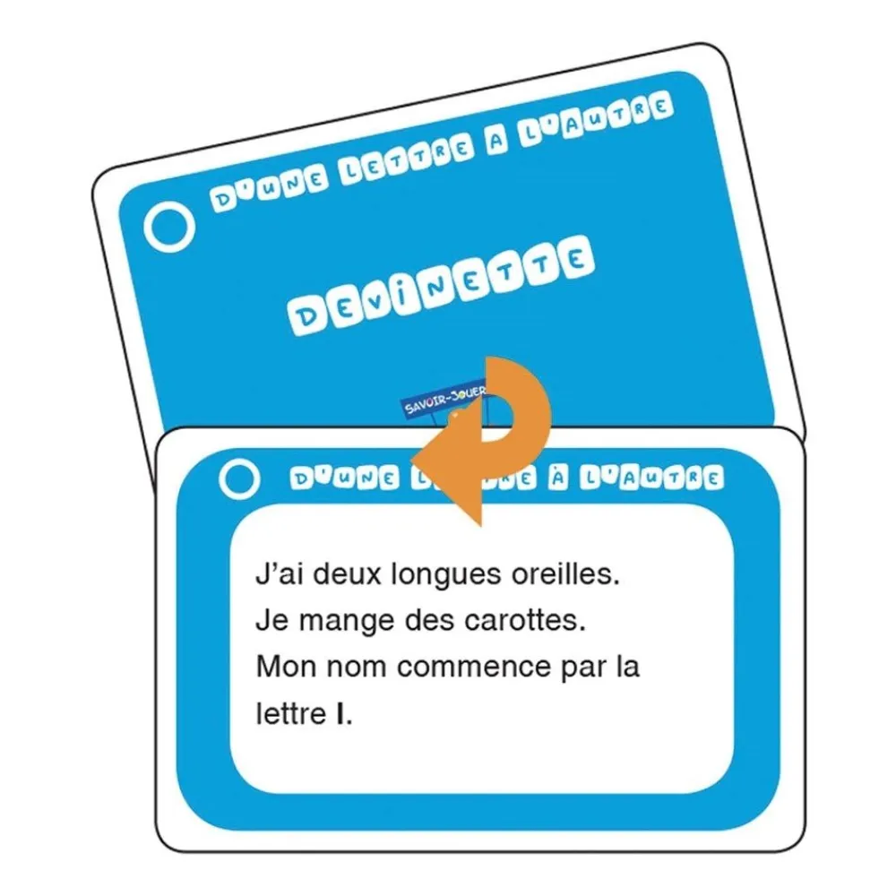 HOPTOYS Lecture<D'Une Lettre A L'Autre