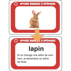 HOPTOYS Jeux Éducatifs*D'Une Lettre A L'Autre
