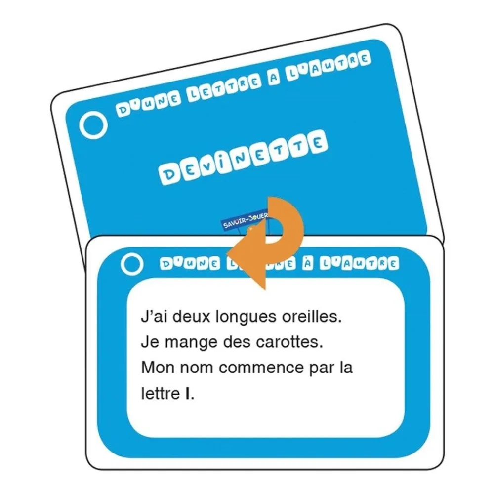 HOPTOYS Jeux Éducatifs*D'Une Lettre A L'Autre