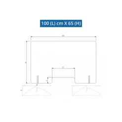 HOPTOYS Aides Quotidiennes*Ecran De Protection En Plexiglas