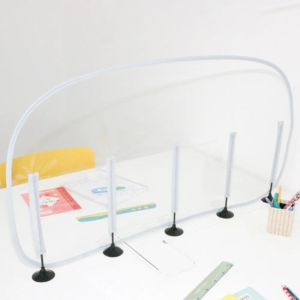 HOPTOYS Espace Bureau Ergonomique*Ecran De Separation De Bureau Transparent