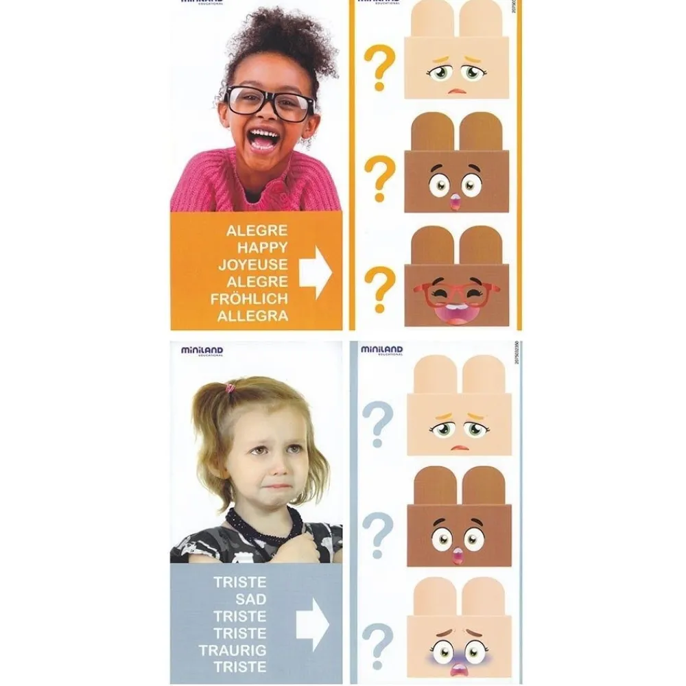 HOPTOYS Habiletés Sociales & Émotions*Emotiblocks