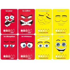 HOPTOYS Habiletés Sociales Et Émotions*Emoticartes Adultes