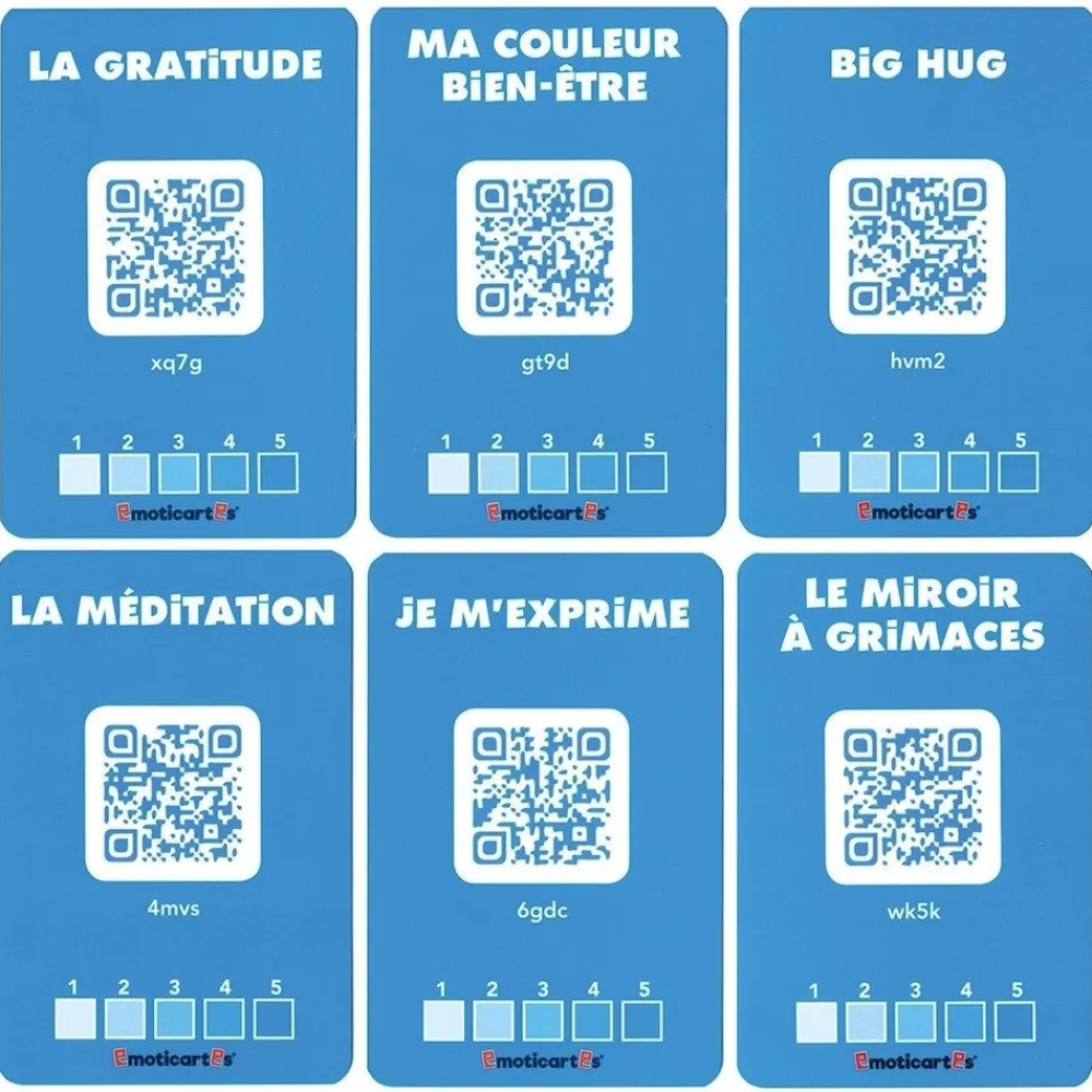 HOPTOYS Habiletés Sociales Et Émotions*Emoticartes Enfants