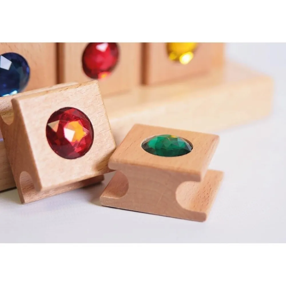 HOPTOYS Stimulation Cognitive*Empilage Pierres Precieuses