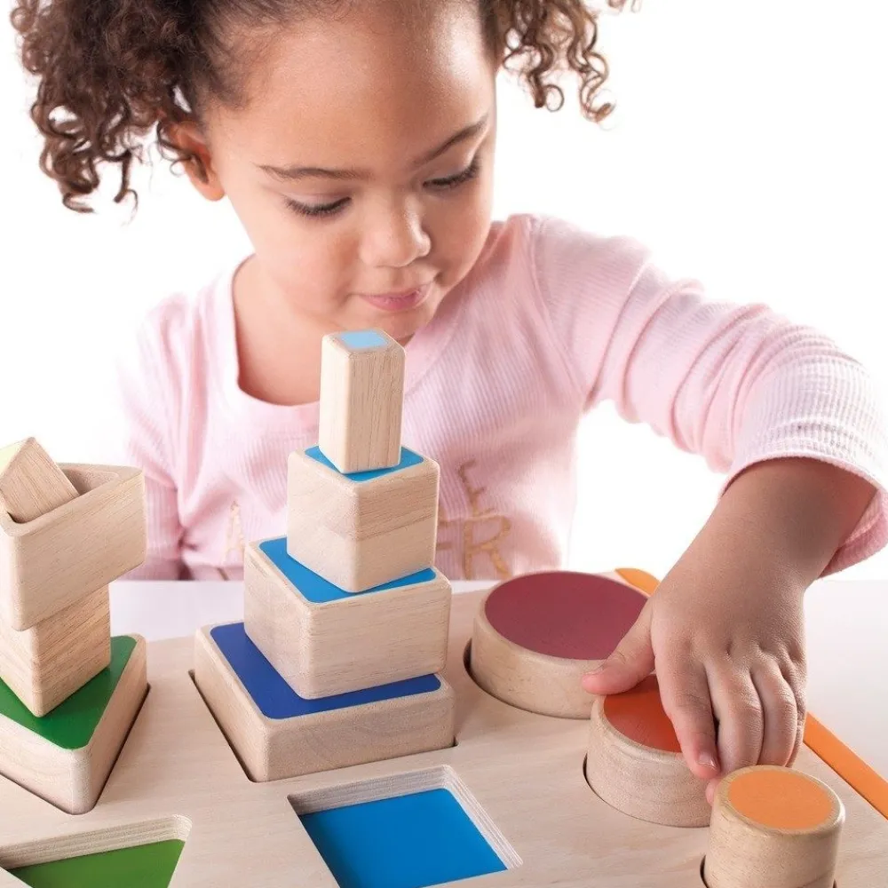 HOPTOYS Motricité Fine*Encastrement Educatif-Tri Et Classement