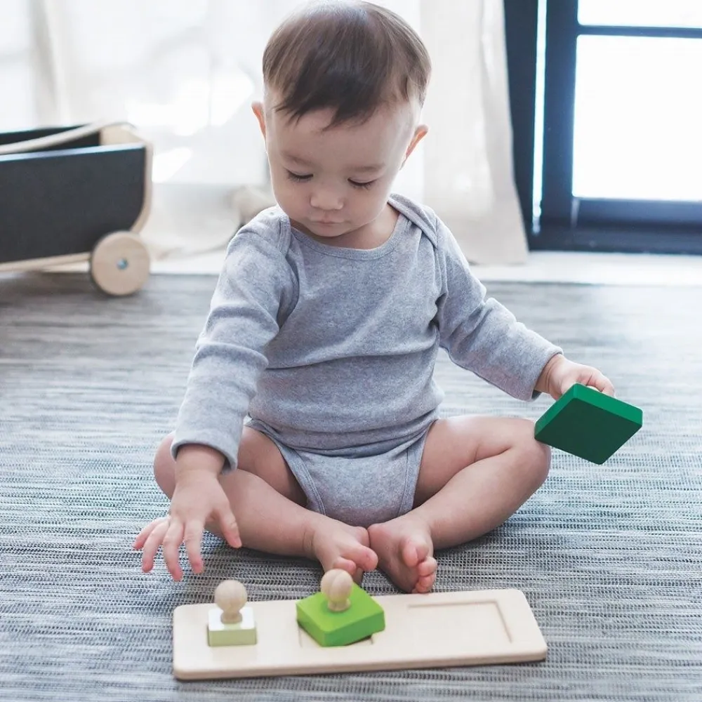 HOPTOYS Jeux Adaptes*Encastrement Trio De Carres