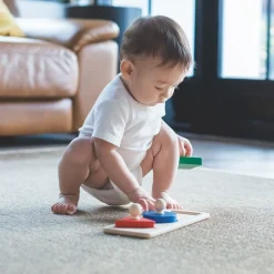 HOPTOYS Stimulation Precoce*Encastrement Trio De Formes