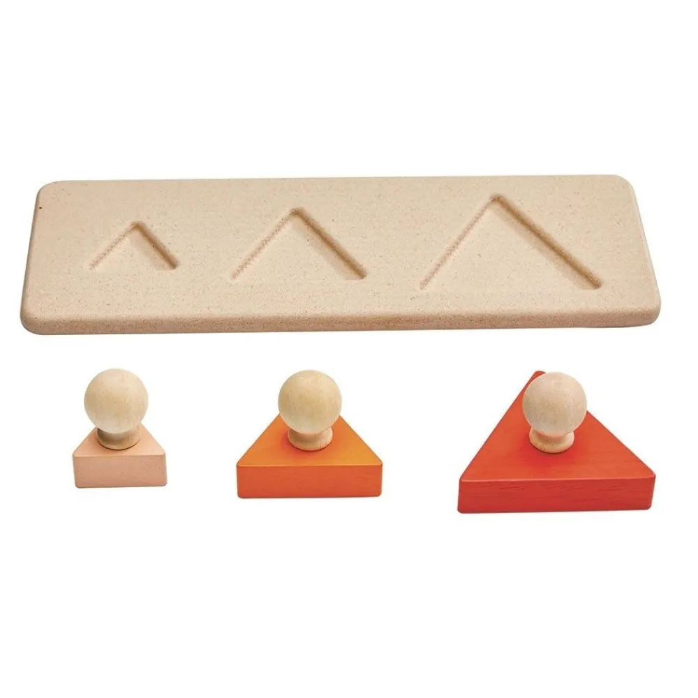 HOPTOYS Jeux Adaptes*Encastrement Trio De Triangles