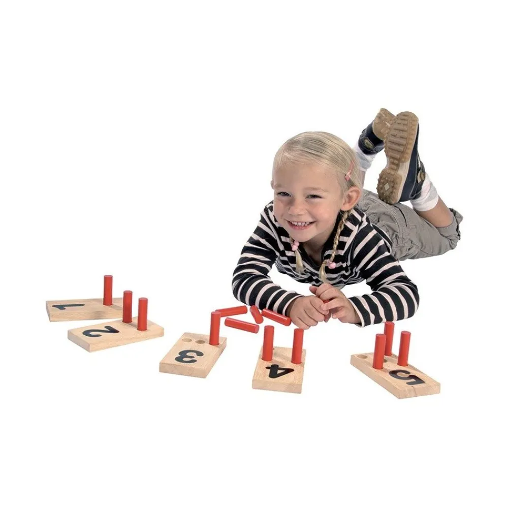 HOPTOYS Raisonnement Logico-Mathematique<Encastrements Nombres