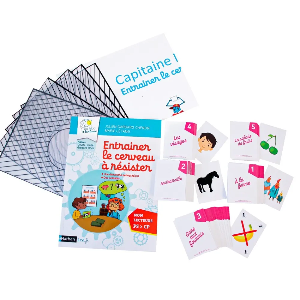 HOPTOYS Jeux Pour Apprendre A Se Concentrer*Entrainer Le Cerveau A Resister - Coffret