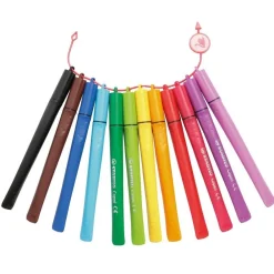 HOPTOYS Outils D'Adaptation Scolaire*Feutres Anti-Perte De Capuchons Par 12