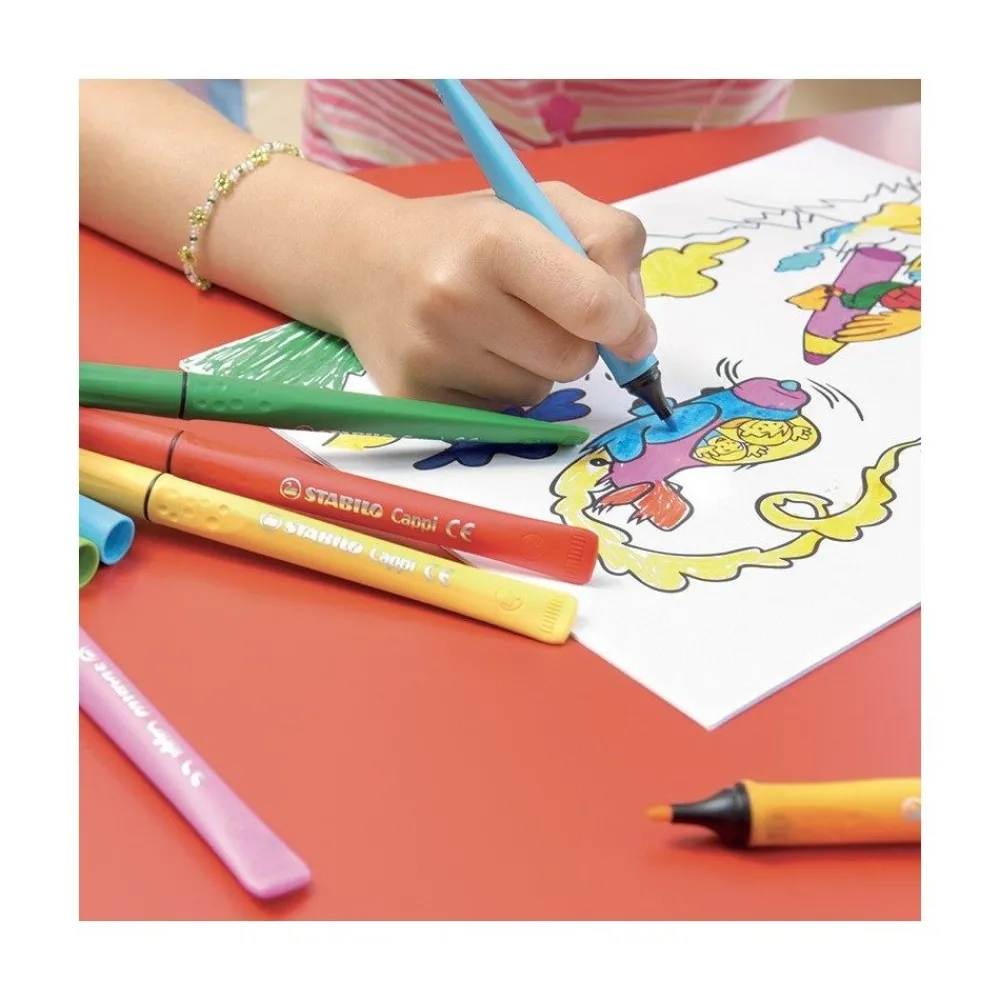 HOPTOYS Outils D'Adaptation Scolaire*Feutres Anti-Perte De Capuchons Par 12