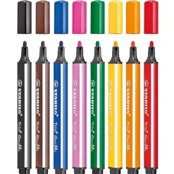 HOPTOYS Outils D'Adaptation Scolaire*Feutres Anti-Pointes Enfoncees Par 8