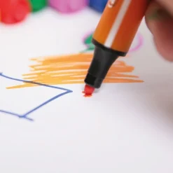 HOPTOYS Outils D'Adaptation Scolaire*Feutres Anti-Pointes Enfoncees Par 8