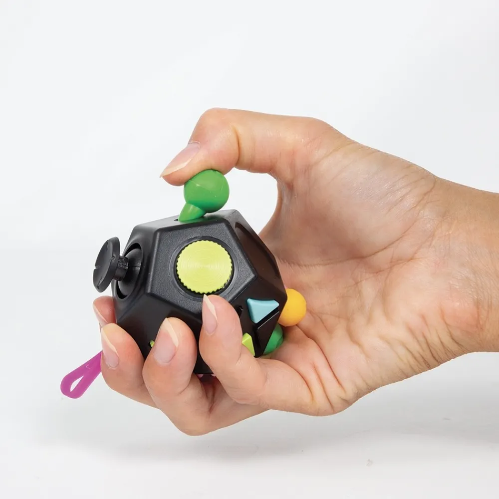 HOPTOYS Apprendre A S'Autoreguler*Fidget Pentagone Noir
