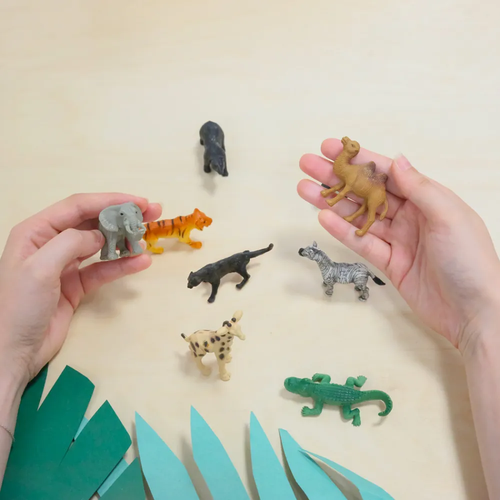 HOPTOYS Lexique, Imagerie, Langage Oral<Figurines Animaux Sauvages