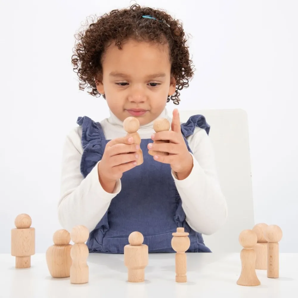 HOPTOYS Jeux D'Imagination*Figurines En Bois
