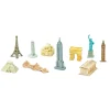 HOPTOYS Lexique, Imagerie, Langage Oral<Figurines Monuments Autour Du Monde