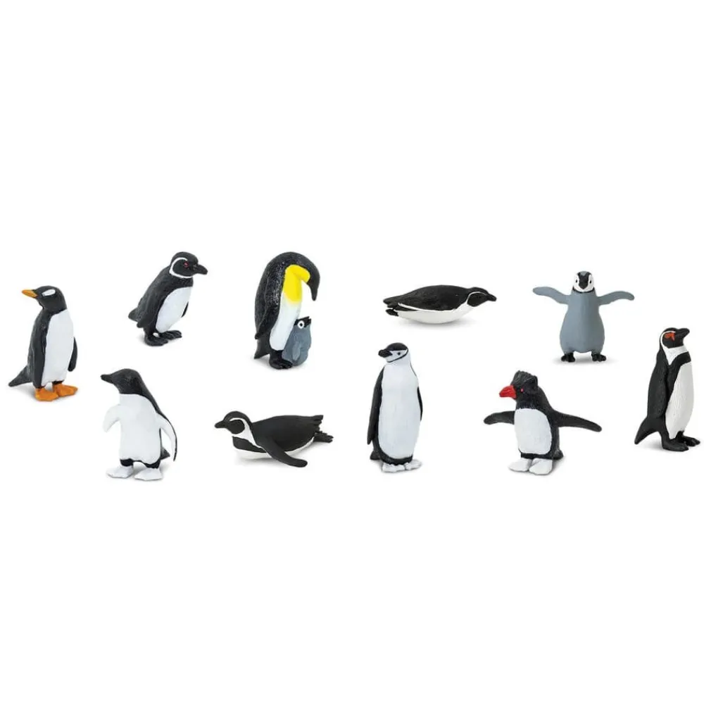 HOPTOYS Jeux Éducatifs Sensoriels*Figurines Pingouins X 10