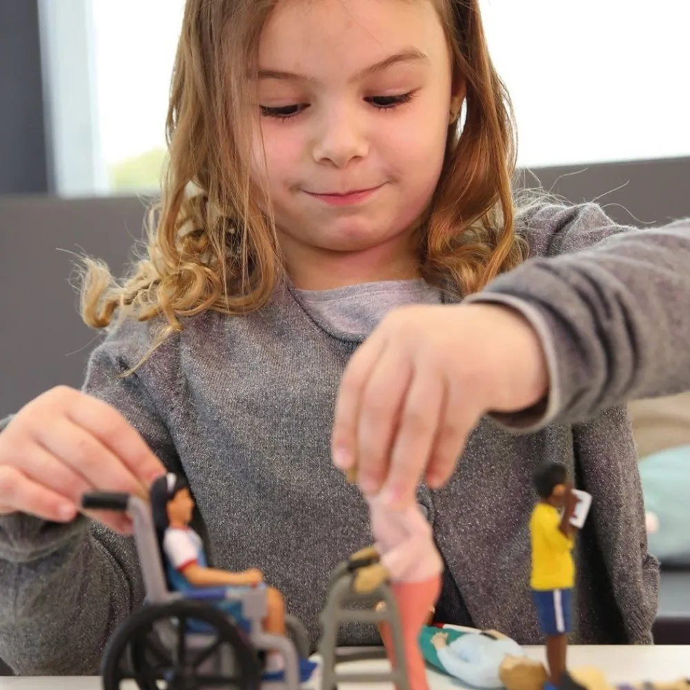HOPTOYS Intelligence Emotionnelle<Figurines Sensibilisation Handicap