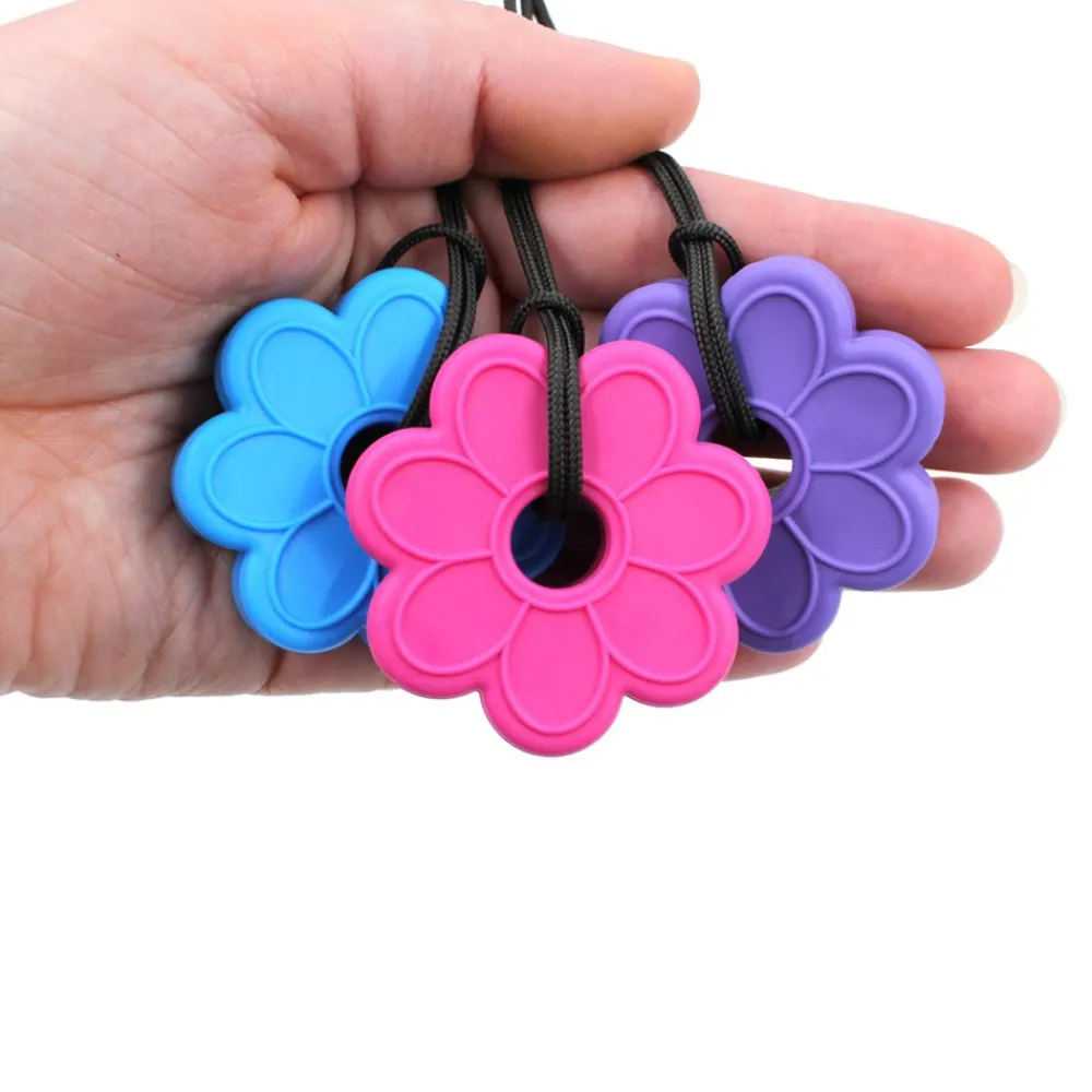 HOPTOYS Bijoux À Mordiller*Fleur - Collier De Mastication