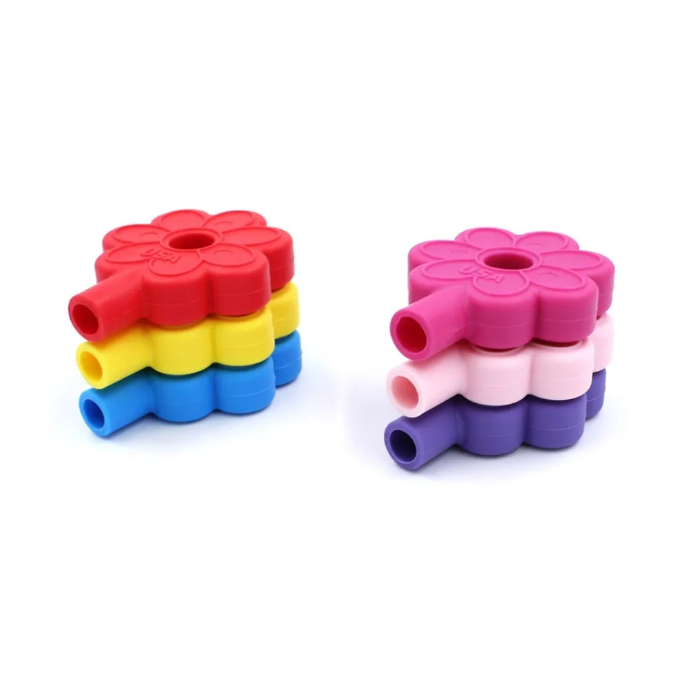HOPTOYS Fidgets*Fleur - Embout De Stylo A Mordiller