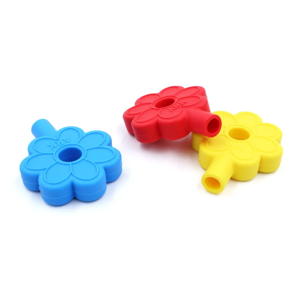 HOPTOYS Outils De Mastication<Fleur - Embout De Stylo A Mordiller