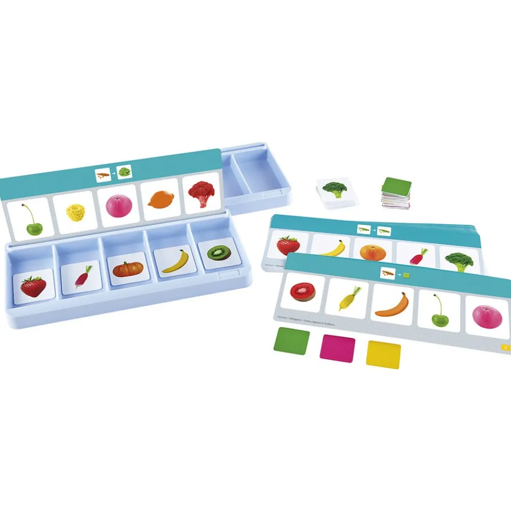 HOPTOYS Jeux Pour Apprendre A Se Concentrer*Flexigame Fruits, Legumes Et Couleurs