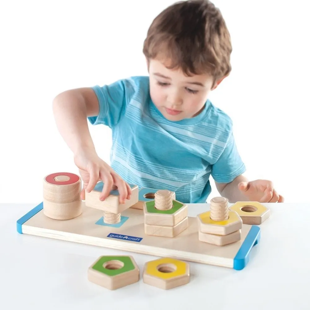 HOPTOYS Travailler La Motricité Fine<Formes A Visser