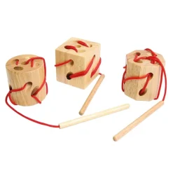 HOPTOYS Travailler La Motricité Fine<Formes Geometriques A Lacer