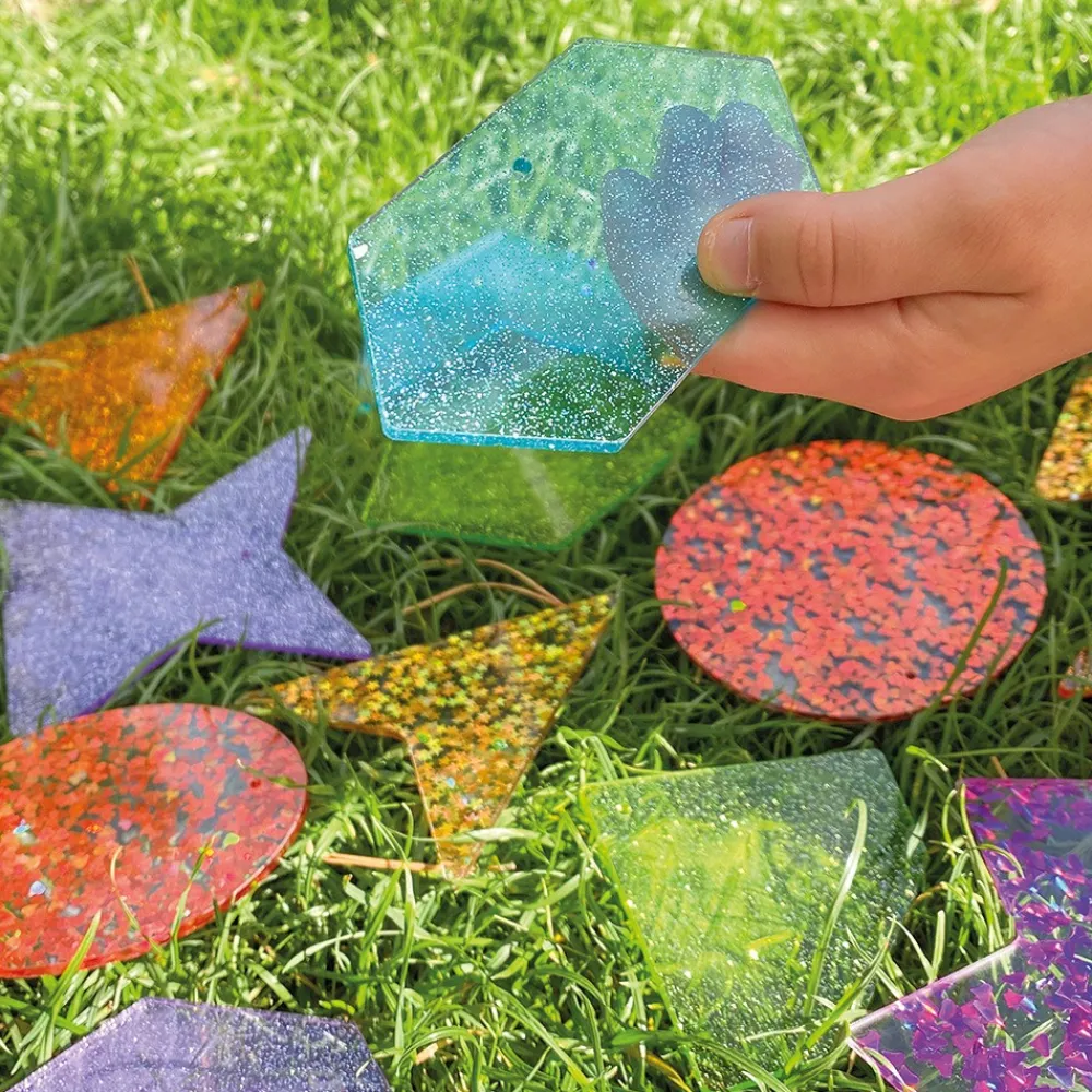 HOPTOYS Jeux Éducatifs Sensoriels*Formes Pailletees Par 21