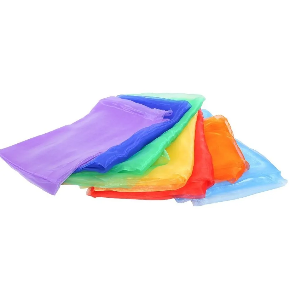 HOPTOYS Jouets Sensoriels<Foulards Arc-En-Ciel Organza (Par 7)