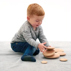 HOPTOYS Matériel Sensoriel<Galets D'Empilage Bois
