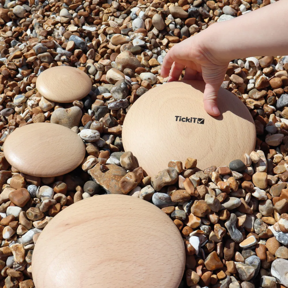 HOPTOYS Matériel Sensoriel<Galets D'Empilage Bois