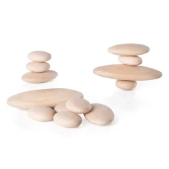 HOPTOYS Idees Cadeaux Pour Une Personne Ayant Un Tdah*Galets En Bois Par 20