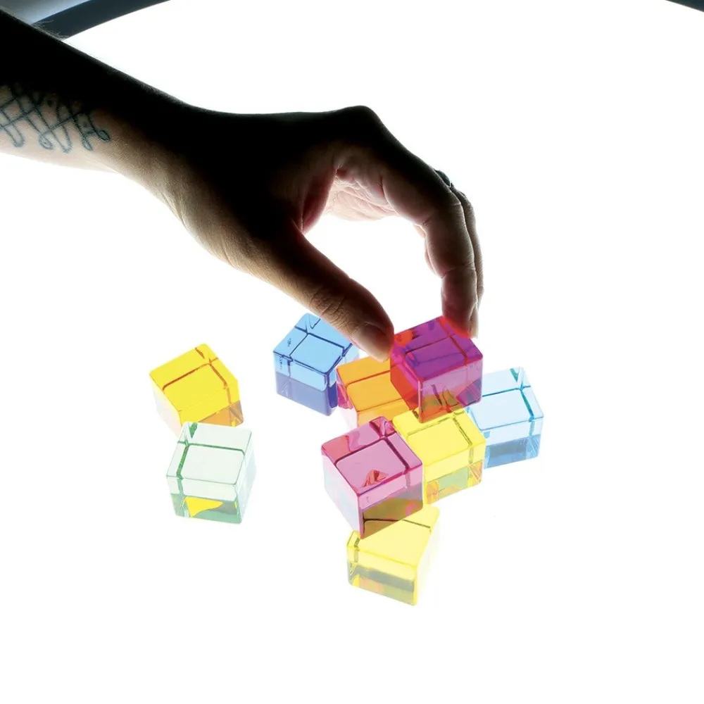 HOPTOYS Matériel Montessori & Reggio*Gem Cubes Par 10