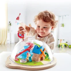 HOPTOYS Motricité Fine*Globe Aventure De La Vallee Ensoleillee