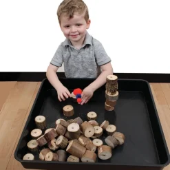 HOPTOYS Stimulation Sensorielle<Grand Bac Exploration Carre
