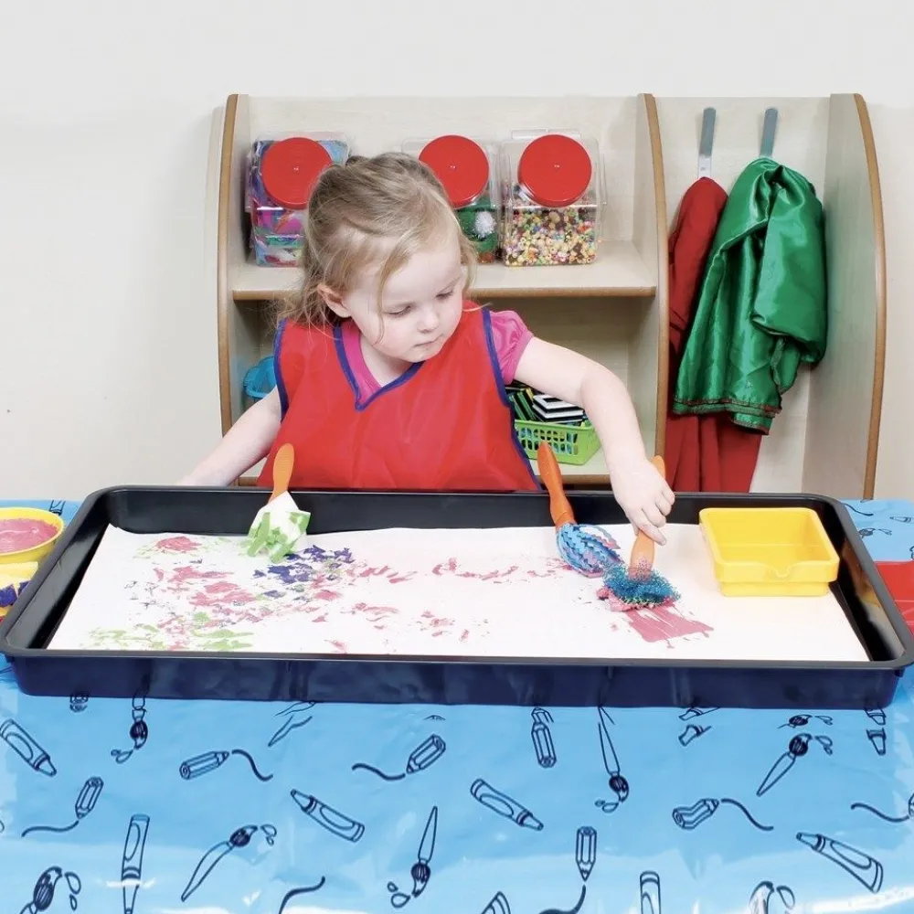 HOPTOYS Stimulation Tactile*Grand Bac Exploration Rectangulaire