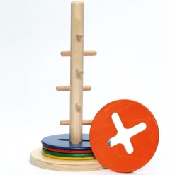 HOPTOYS Motricité Fine*Grande Tour A Disques