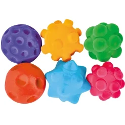 HOPTOYS Stimulation Sensorielle<Grandes Balles Velours Par 6 - Sport