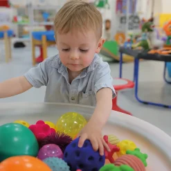 HOPTOYS Stimulation Sensorielle<Grandes Balles Velours Par 6 - Sport