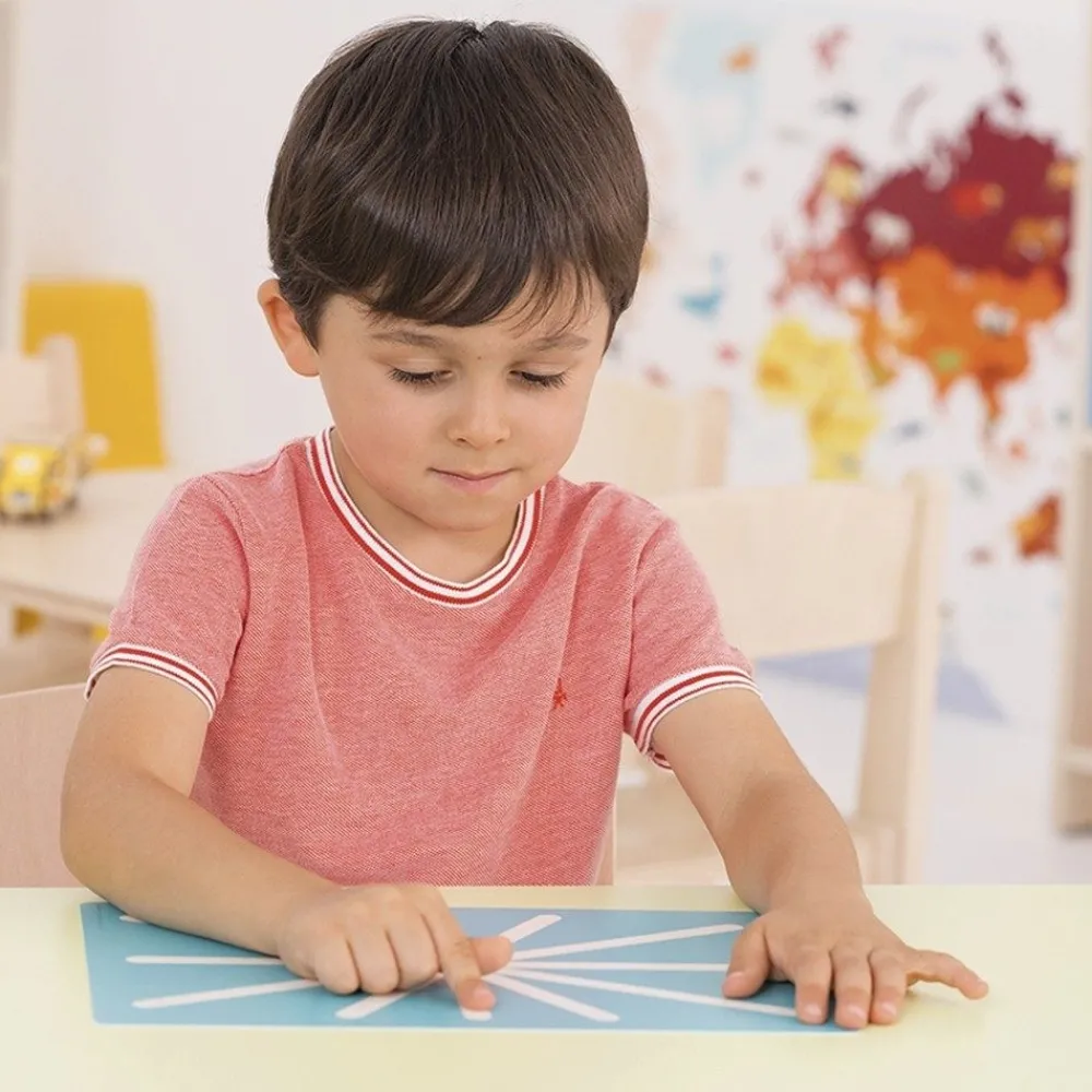 HOPTOYS Stimulation Tactile*Graphisme Rugueux