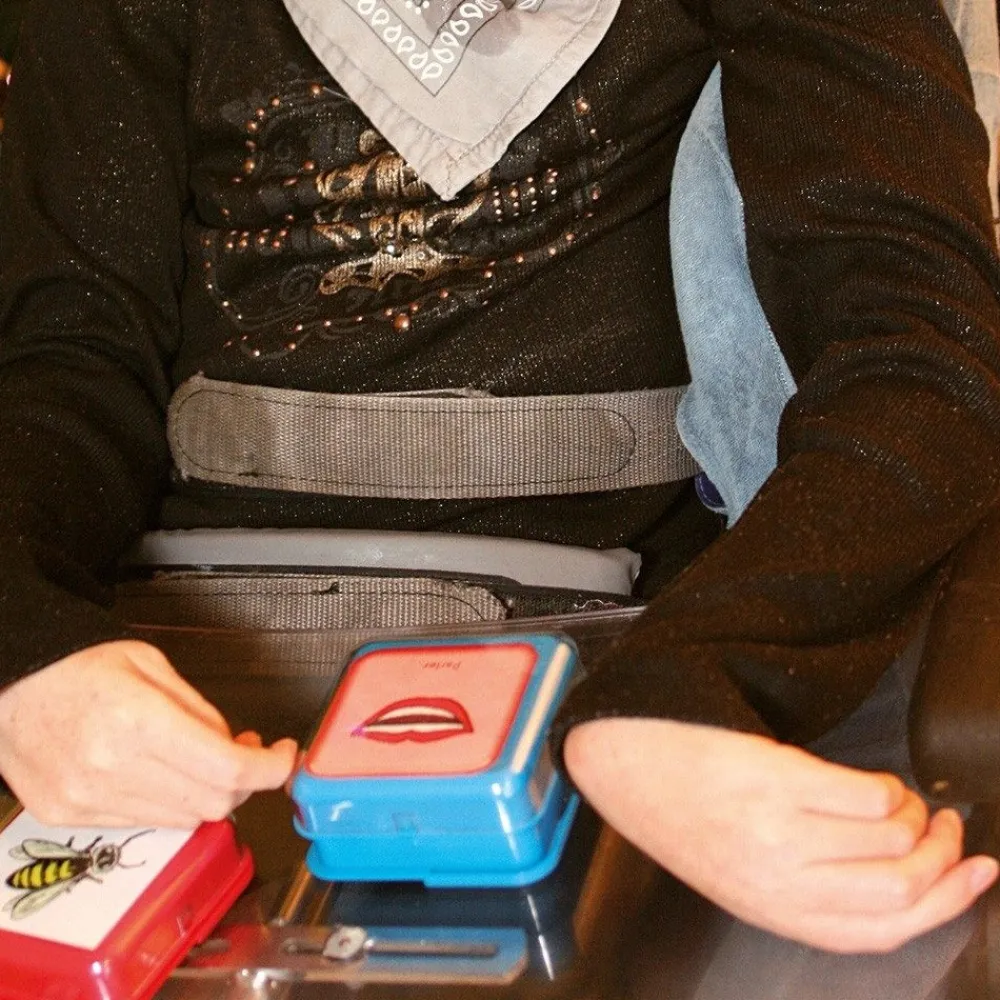 HOPTOYS Aides Quotidiennes Pour Une Personne Avec Polyhandicap*Gros Boutons Enregistreurs X 6