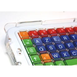 HOPTOYS Aides Quotidiennes Pour Une Personne Avec Un Handicap Ou Des Troubles Moteurs*Guide Doigt Clavier Clevy Transparent