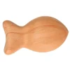 HOPTOYS Stimulation Tactile*Hochet Poisson Plein En Bois