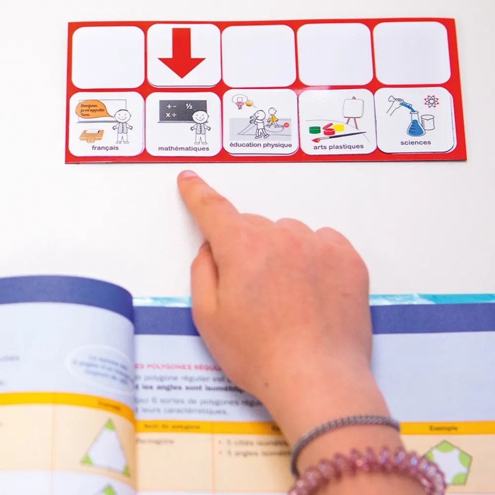 HOPTOYS Routines & Supports D'Affichage*Ideo - Aide Aux Devoirs