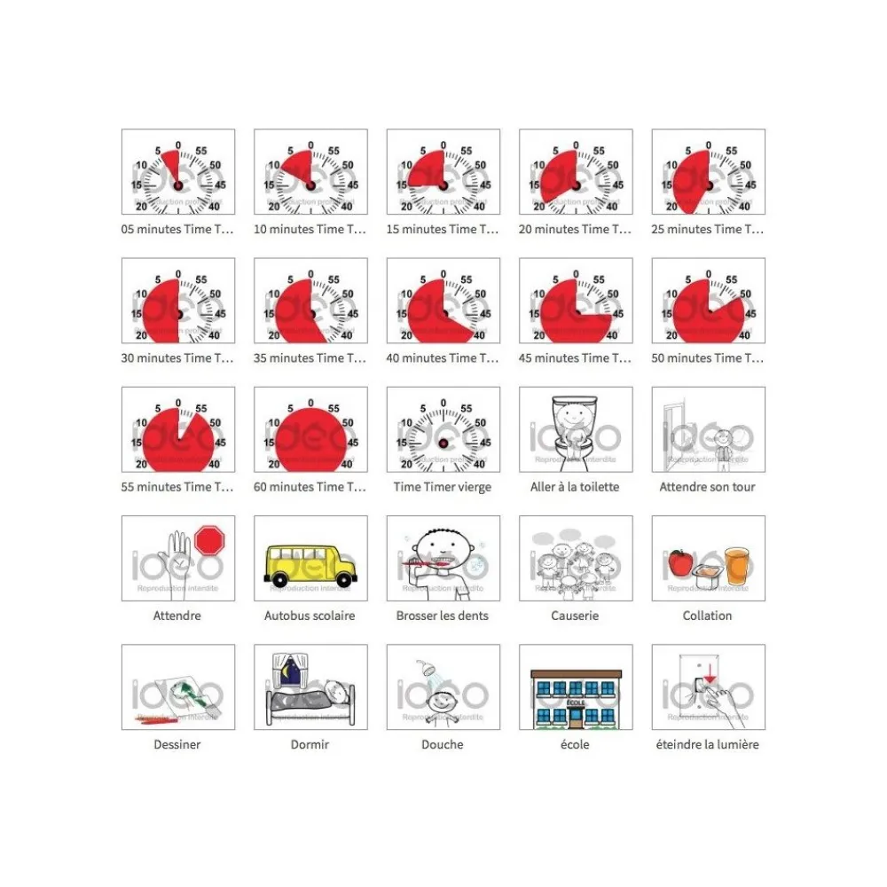 HOPTOYS Organisation & Planification<Ideo - Edition Time Timer