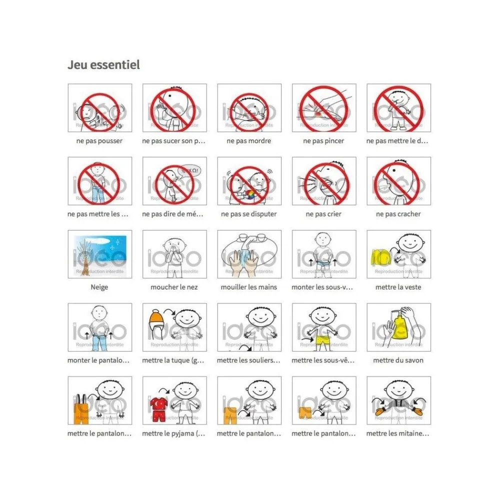 HOPTOYS Autonomie Quotidienne*Ideo - Jeu Essentiel